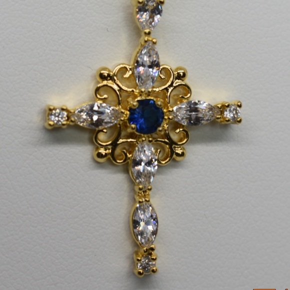 COPY - Gold Filled Cross Necklace! - Picture 9 of 12